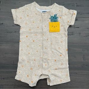 Old Navy baby pineapple romper